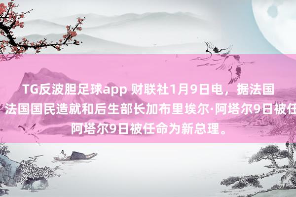 TG反波胆足球app 财联社1月9日电，据法国媒体报说念，法国国民造就和后生部长加布里埃尔·阿塔尔9日被任命为新总理。